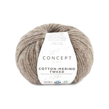 Katia Cotton Merino Tweed