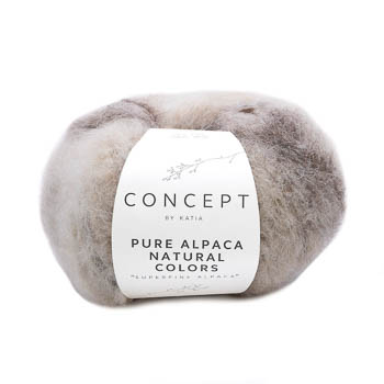 Katia Pure Alpaca Natural Colors, Fb. 101