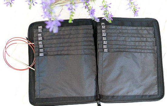 ChiaoGoo Nadeltasche für feste Rundstricknadeln