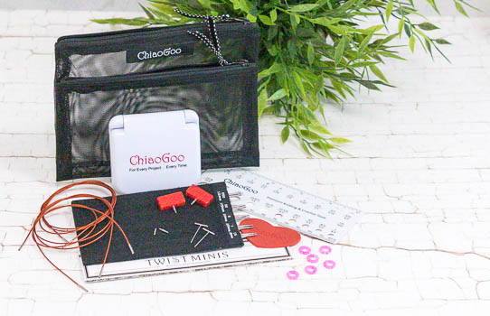 ChiaoGoo Nadelset Twist Red Lace Shorties