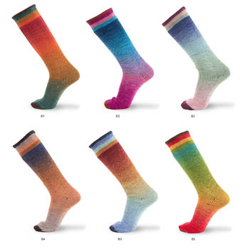Katia Symmetric Socks Degradee
