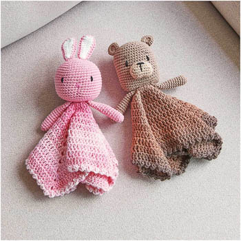 rico-amigurumi-kuscheltuch Kuscheltücher aus Ricorumi spin spin