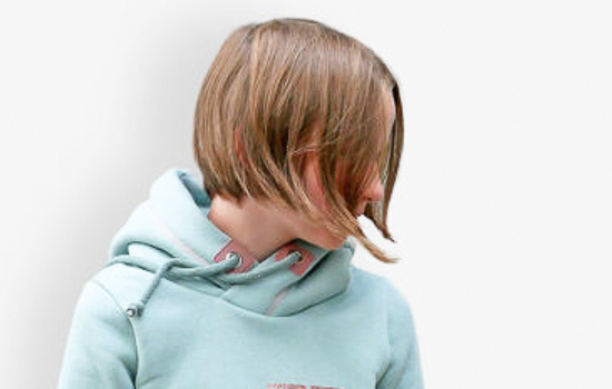 Long-Hoody Nieke - Tragefoto